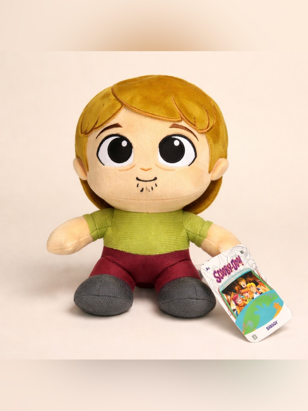 Warner Bros. Scooby-Doo Shaggy plush toy manufactured by Jazware